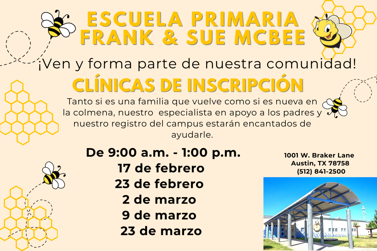 Spanish flier with dates and location