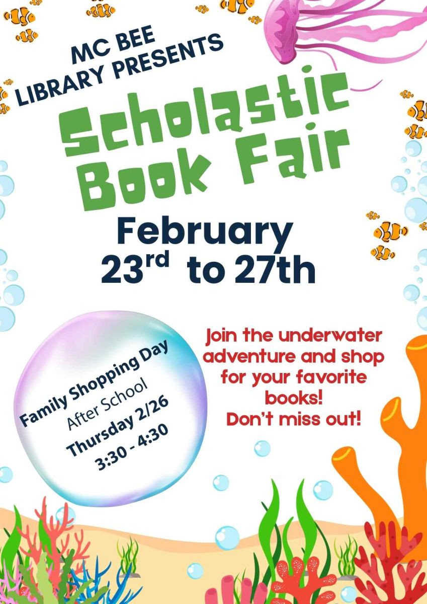 Book Fair Flyer English 2/23-2/27